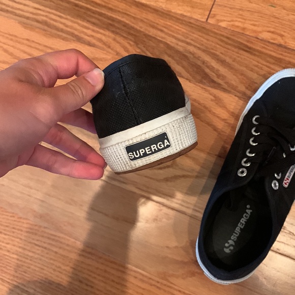 Black/White Superga 2750 Cotu Classic sneakers size 39! - Picture 7 of 8